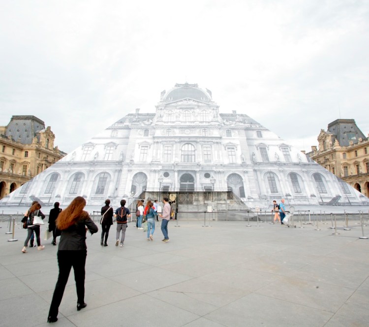 Jr au Louvre, 2016 © AAPERTURA