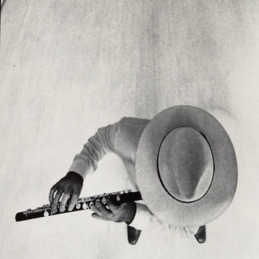 Portrait de Herbie Mann par Giuseppe Pino