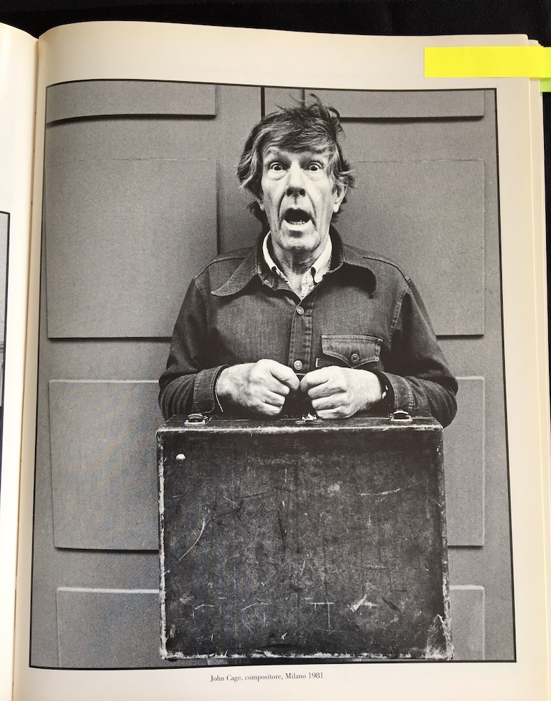 Portrait de John Cage par Giuseppe Pino