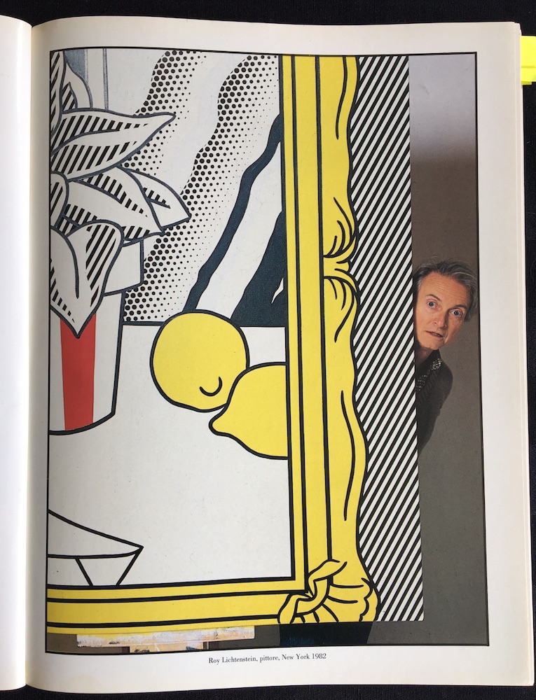 Portrait de Roy Lichtenstein par Giuseppe Pino