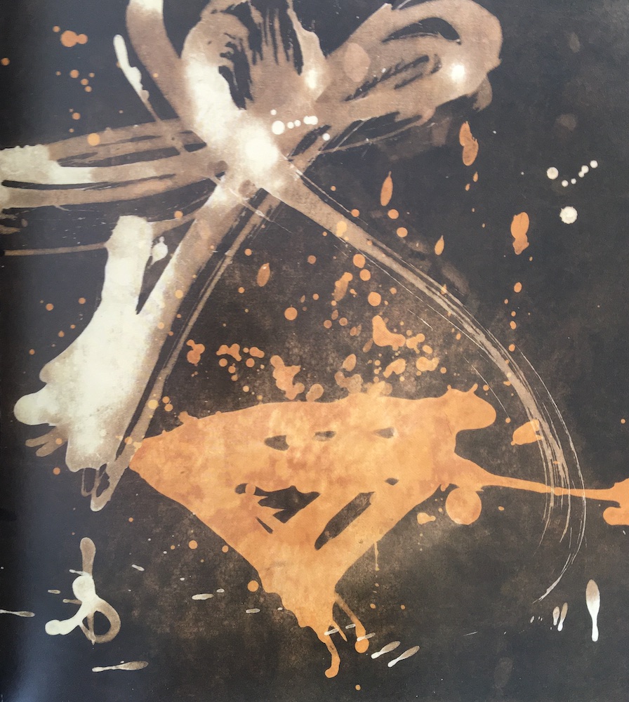 Oeuvre d'Akeji Sumiyoshi: Budoka, maître de calligraphie, chaman, est l'une de ces figures hors du temps